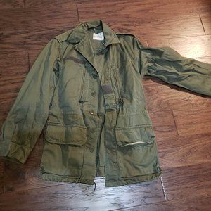 French France Army Jacket Vintage